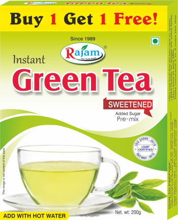 What Is Rajam 200GM BOX RAJAM INSTANT GREEN TEA PREMIX – Rajam Sukku Coffee